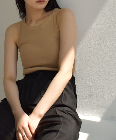 American Sleeve knit Tank t1911-195