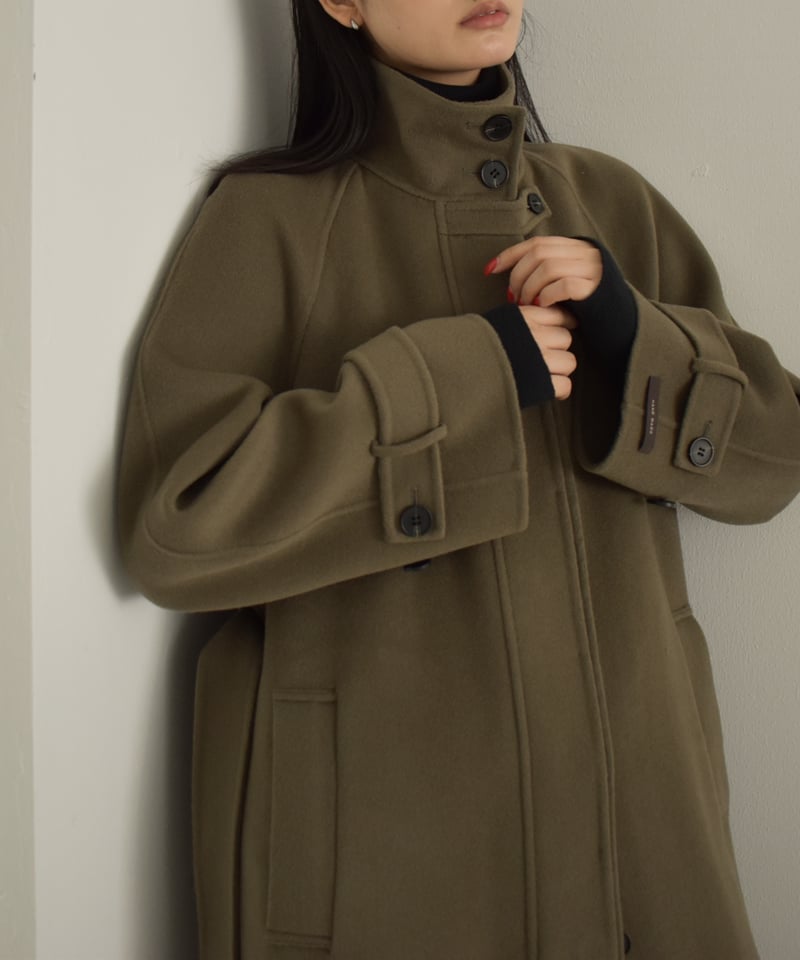 Stand Collar Long Coat ⅽ1911-39 | cizatto Stand Collar Long Coat ⅽ1911-39 | cizatto