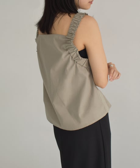 Gather Shoulder Tops t1911-298