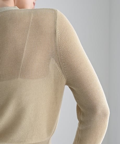 Compact Sheer Kint Cardigan t1911-523
