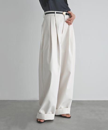 Double Tuck Wide Pants bo2000-189
