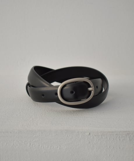 Oval Buckle Leather Belt be1913-100