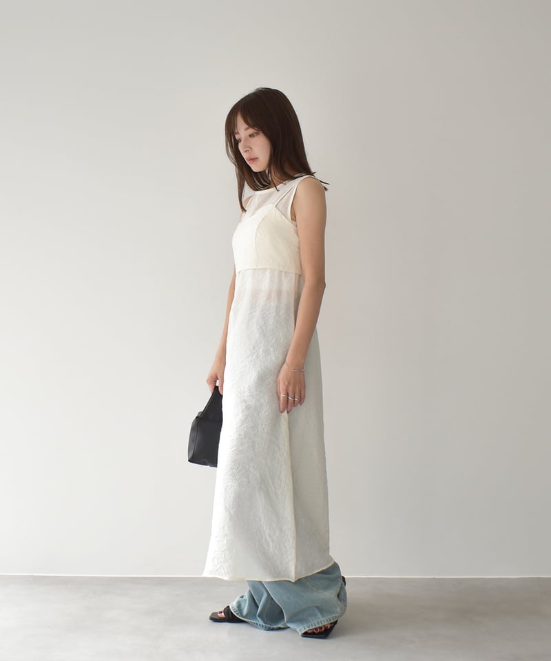 ヴィンテージ ランジェリーワンピース2点 フリルカラー2wayワンピース/MAJESTIC LEGON(マジェスティックレゴン