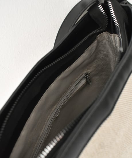 Bicolor Canvas Bag b1910-40