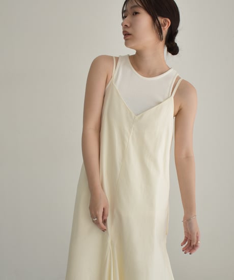 Flare Pleats Camisole Onepiece op-0202009533