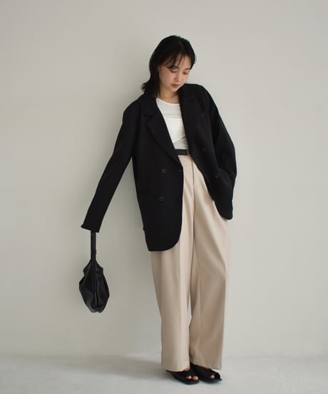 Tuck Slacks Pants bo2000-105