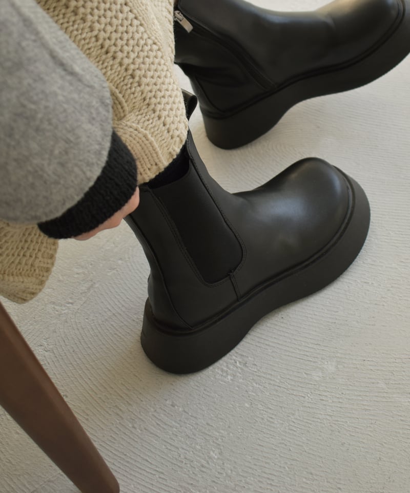 Platform Side Gore Boots s1912-40 | cizatto Platform Side Gore Boots s1912-40 | cizatto