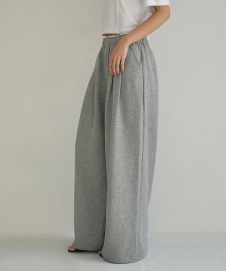 Double Waist Tuck Sweat Pants bo2000-146