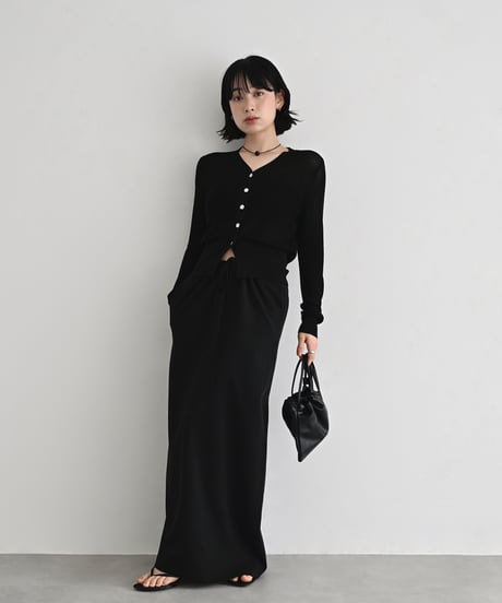 Compact Sheer Kint Cardigan t1911-523