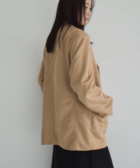 Fake Suede Tailored Jacket t1911-336