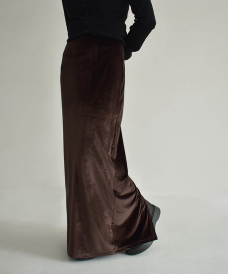 Velor Highwaist Pencil Skirt bo2000-129