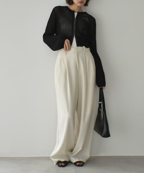 Mesh Knit Cardigan t1911-436