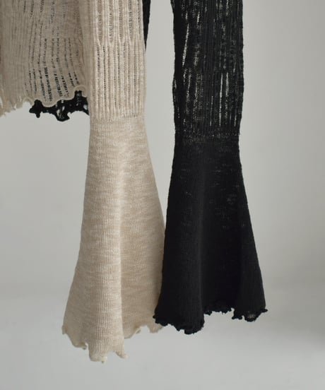 Bell Sleeve Sheer Knit Cardigan t1911-461