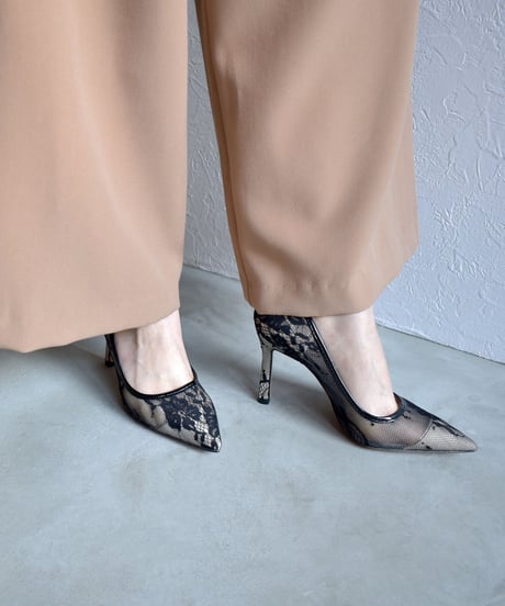 Lace Pumps（Black）s1912-13