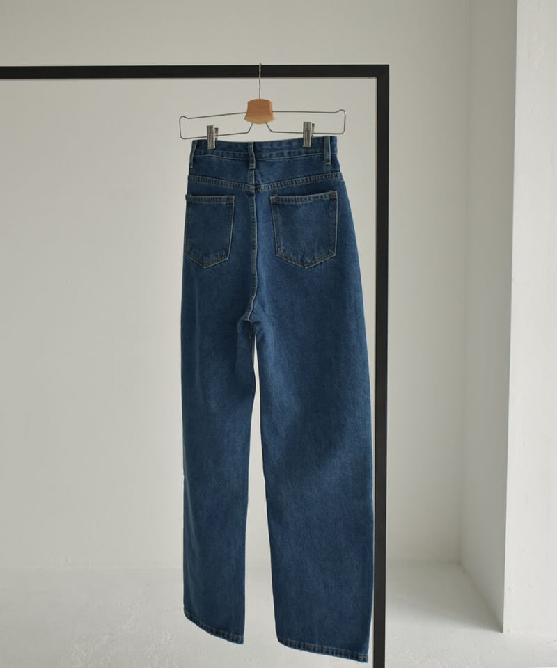 Highwaist Straight Denim bo2000-76 | cizatto Highwaist Straight Denim bo2000-76 | cizatto