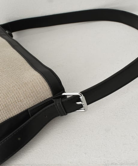 Bicolor Canvas Bag b1910-40