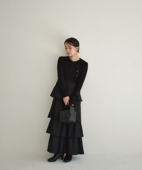 Crew Neck Short Cardigan t1911-223