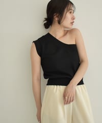 Oneshoulder Knit Tops t1911-274