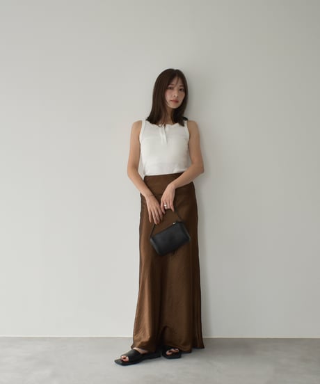 Henry Neck Tank Top t1911-411