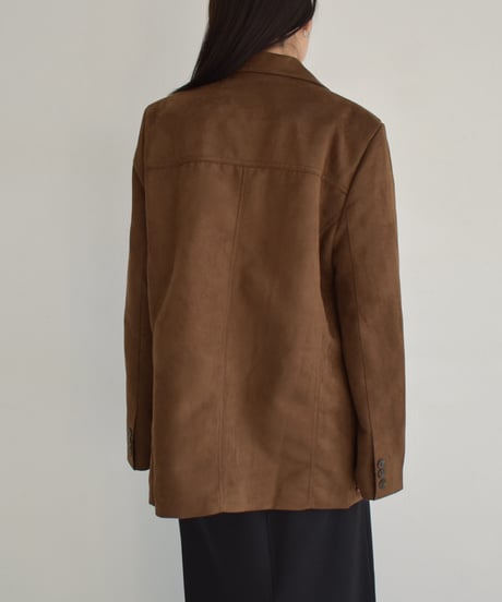 Fake Suede Tailored Jacket t1911-336