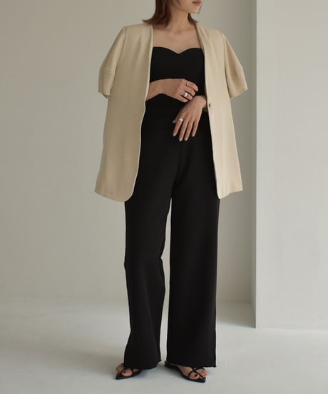 Waist Flap Piping Pants【セットアップ着用可能】 op-0202004433