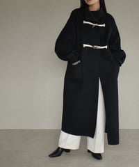 Volume Sleeve Duffel Coat (Black) c1911-24
