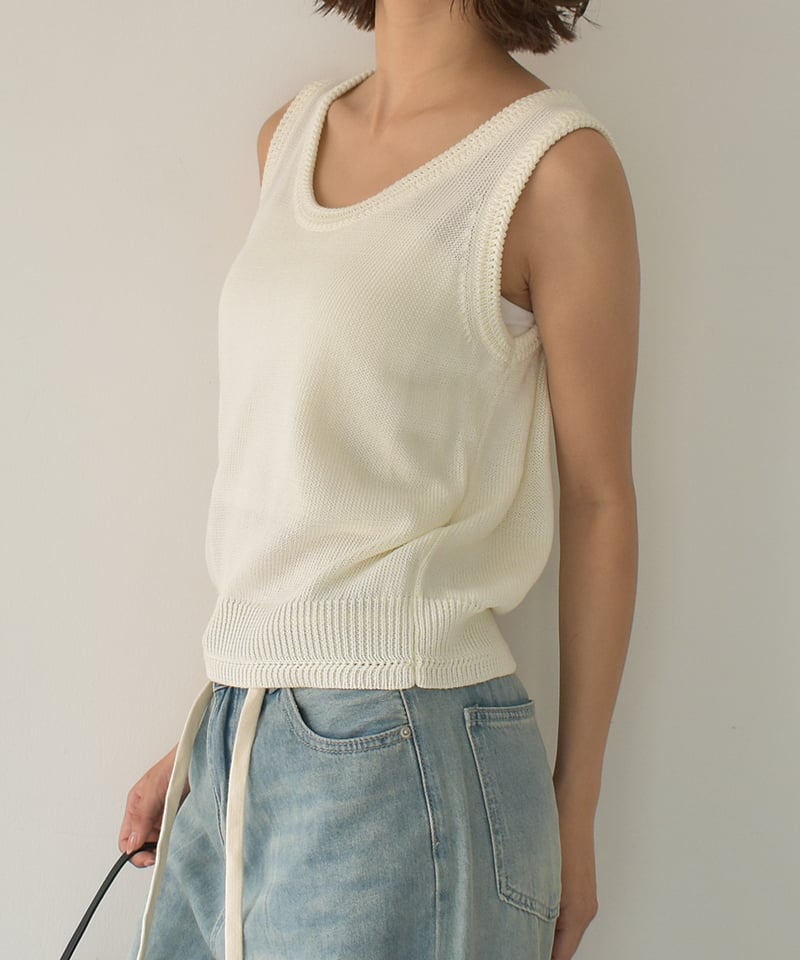 トップス tai tashi Knit vest Taiga Takahashi | LOT.504 KNITTED VEST
