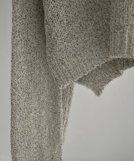 Back Ribbon Knit Pullover t1911-446