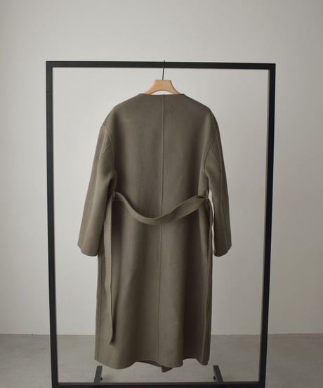 Nocollar Wool Long Coat c1911-25