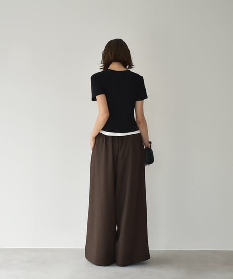 Layered Design Compact Cardigan t1911-427