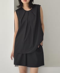 【STUDIO ENUL】Flare Sleeveless Top 200002