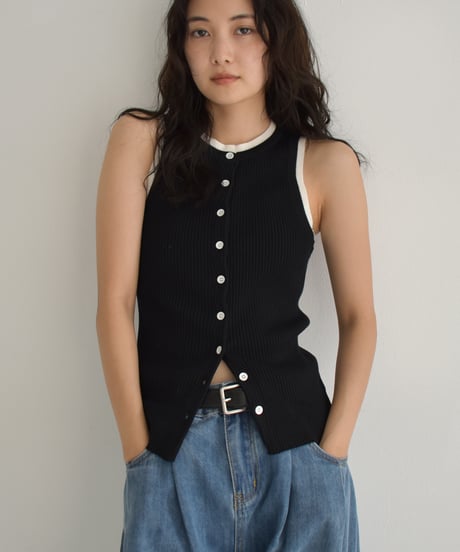Bicolor Ensemble Knit t1911-440