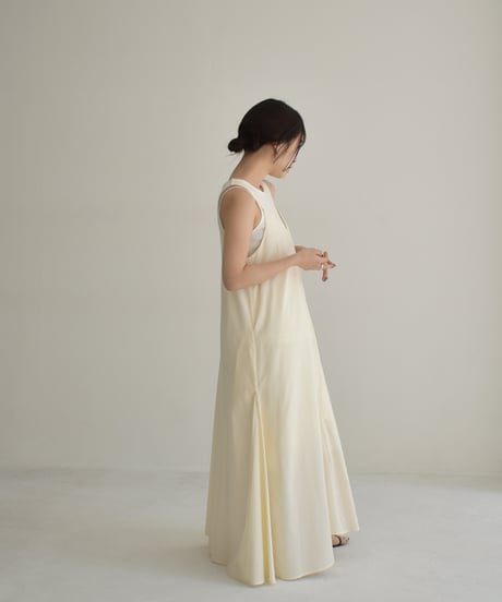 Flare Pleats Camisole Onepiece op-0202009533