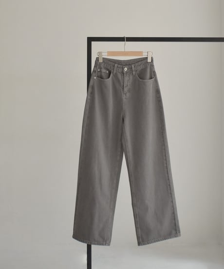 Straight Denim Pants（Greige）bo2000-147