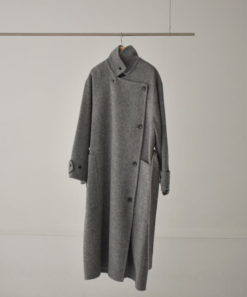 値下げ　shaggy wool soutien collar long coat 値下げ shaggy wool soutien collar long coat Long Shaggy Coat