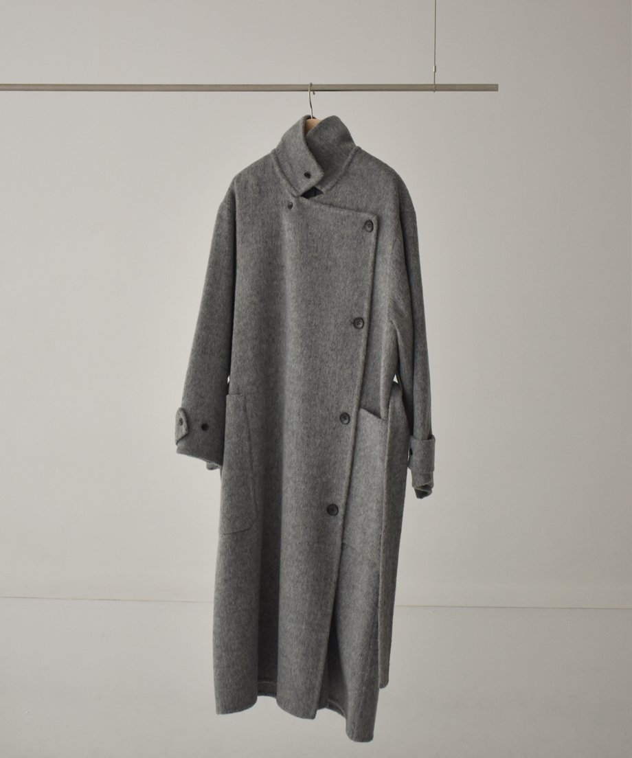 Soutien Collar Shaggy​ Long​ Coat | cizatto