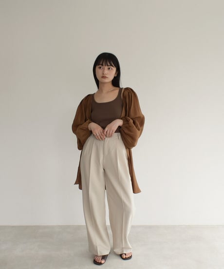 Tuck Straight Pants bo2000-48