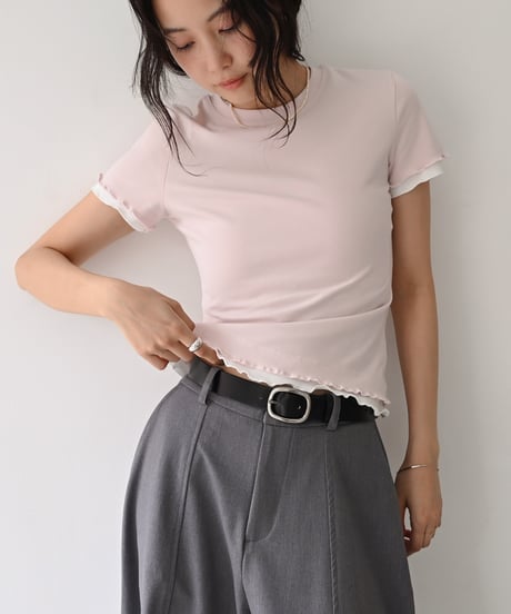 Mellow Layered Design Tshirt t1911-541