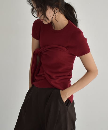 Halfsleeve Highgauge Knit t1911-441