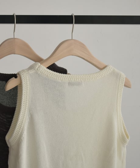 Round Neck Knit Vest t1911-407