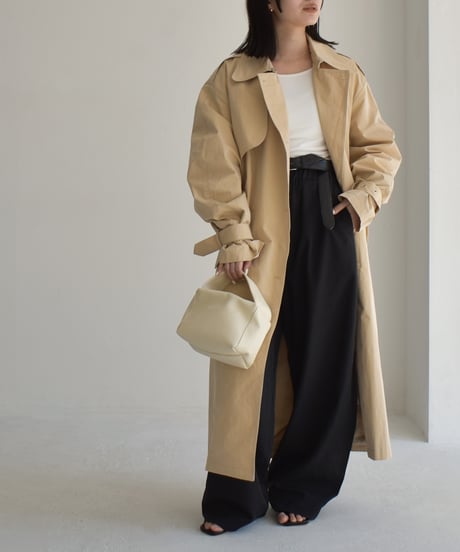 Volume Sleeve Trench Coat c1911-45