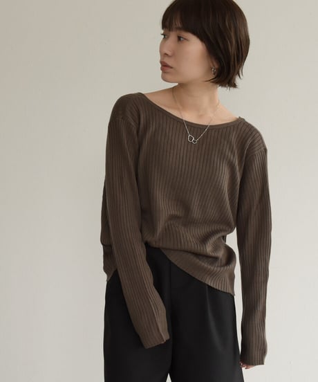 Backdesign Rib Pullover t1911-51