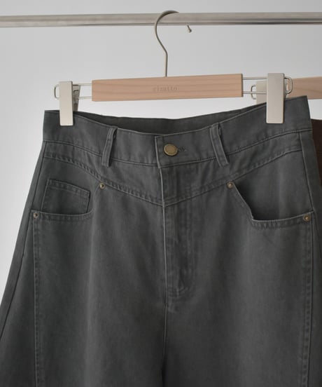 Wide Denim Pants bo2000-170