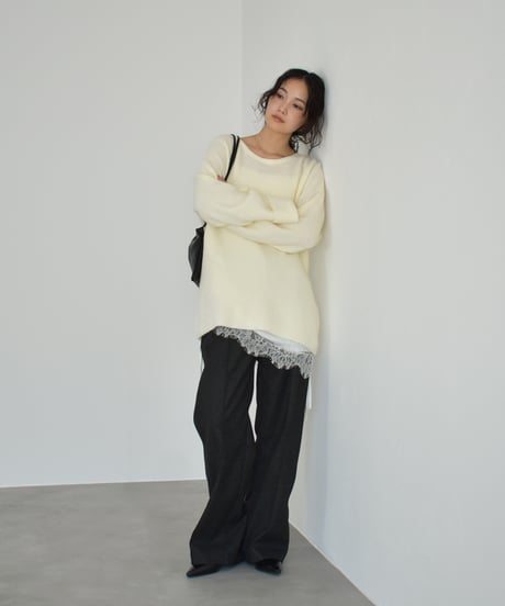 Center Seam Straight Pants bo2000-184