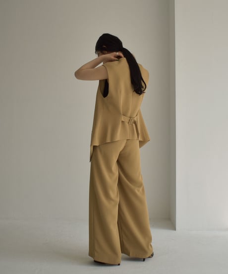 Belt Semiwide Pants【セットアップ着用可能】 bo2000-88