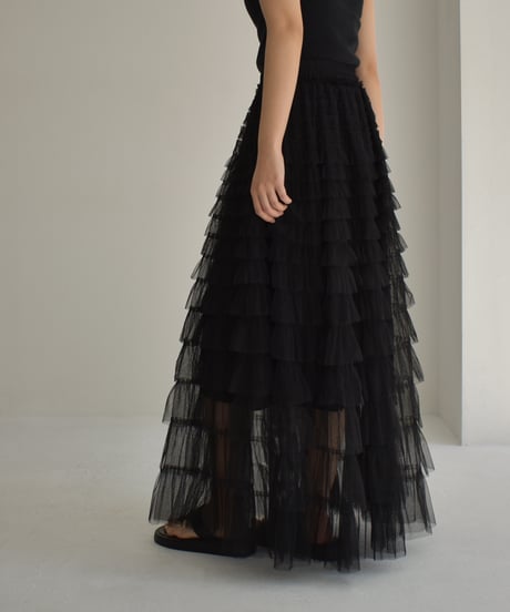 Tiered Tulle Frill Skirt bo2000-111