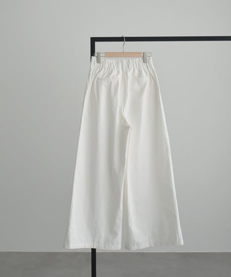 Cotton Tuck Wide Pants bo2000-188