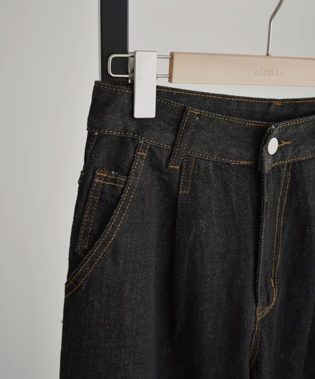 High Waist Tuck Wide Denim bo2000-180