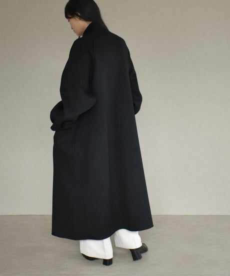 Volume Sleeve Duffel Coat (Black) c1911-24