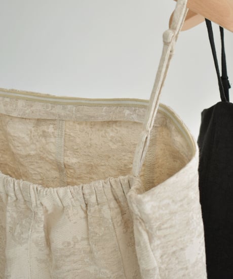Cottonlinen Jacquard Camisole【セットアップ着用可能】 t1911-203